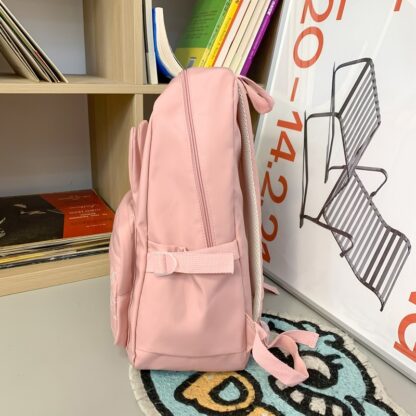 Cute Rabbit Book Bag Waterproof Light Weight Schoolbag Student Harajuku College Fashion School Backpack for Teenage Girls 4