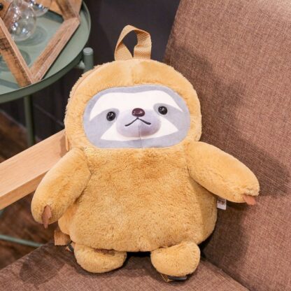 sloth plush backpack 1