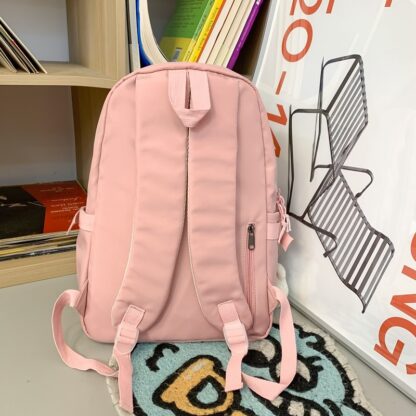 Cute Rabbit Book Bag Waterproof Light Weight Schoolbag Student Harajuku College Fashion School Backpack for Teenage Girls 3