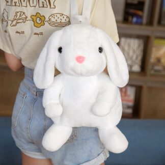 floppy bunny plush backpack 2