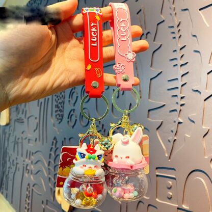 new year good fortune key chains 2
