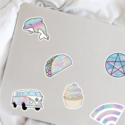 holographic hippy - sticker packs 6