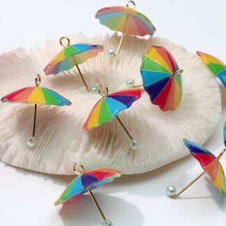 colorful umbrellas - charm pack 1