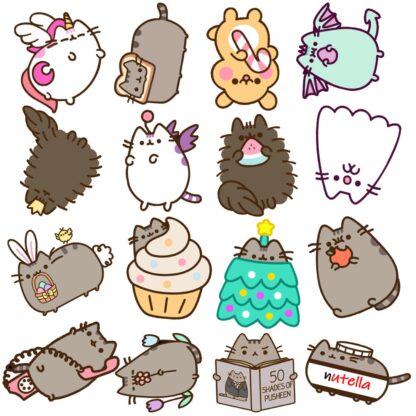 chunky cat - sticker packs 4