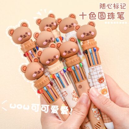 10 color - chunky bear pen 1