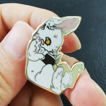 reader rabbit - enamel pin 1