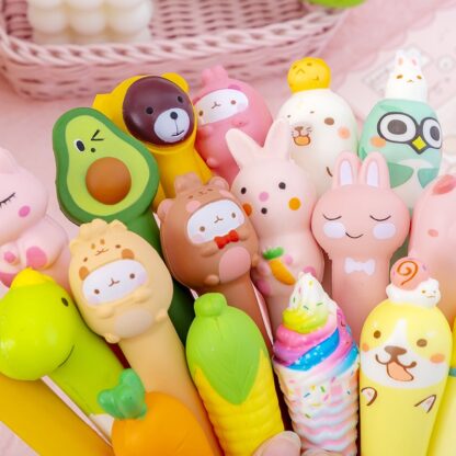 stress relief squishy pens - 0.5mm 6