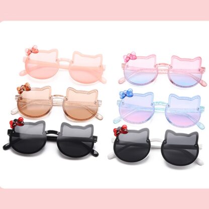 kids kitty-shaped sunglasses 5