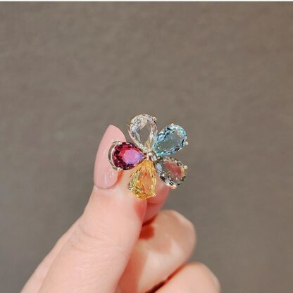 colorful crystal cute - flower 3
