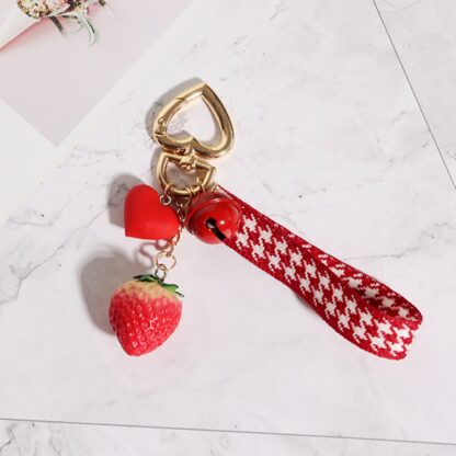 1pc strawberry key chain 5