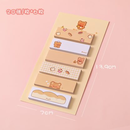 bears and bread sticky tabs 1
