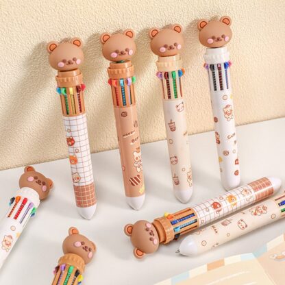 10 color - chunky bear pen 3