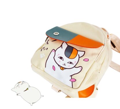nyanko sensei - canvas mini - rucksack 12