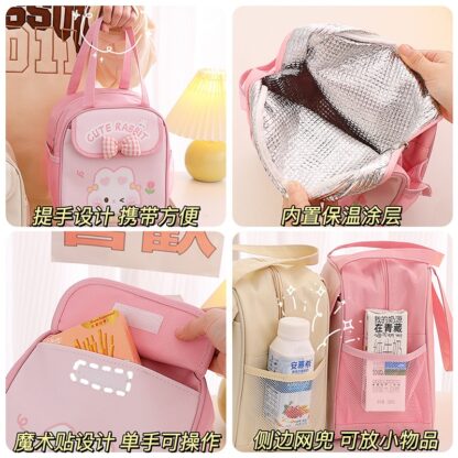 pink bow animal lunch boxes 4