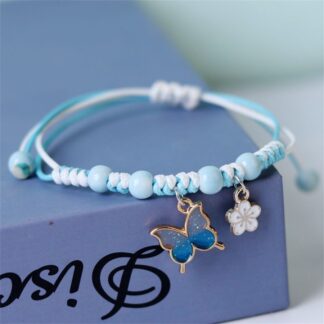 butterfly bracelets with charms 1