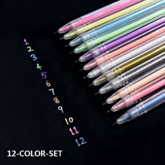 shimmer gel pen sets 1
