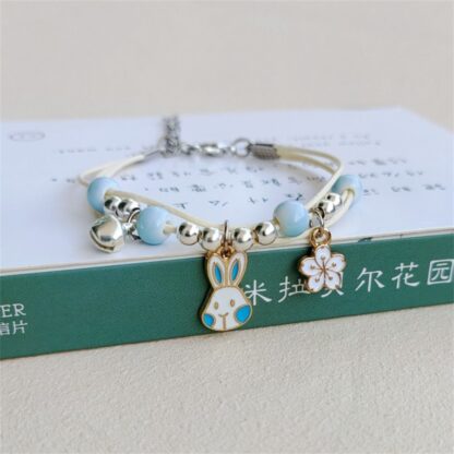 bunny bracelets with charms 3