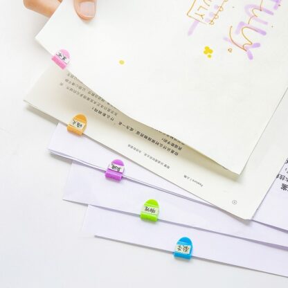 20pcs candy colored paper clips 1