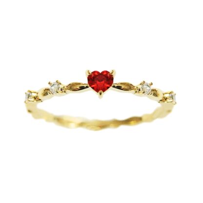 red heart ring 5