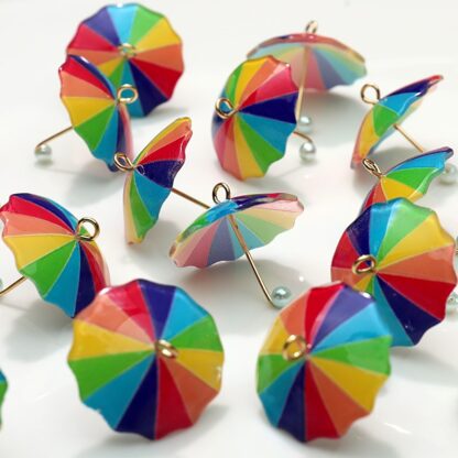 colorful umbrellas - charm pack 2