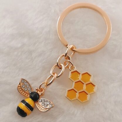 honeycomb & bees - rhinestones 4