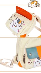 nyanko sensei - canvas mini - rucksack 14