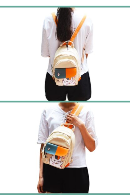 nyanko sensei - canvas mini - rucksack 15